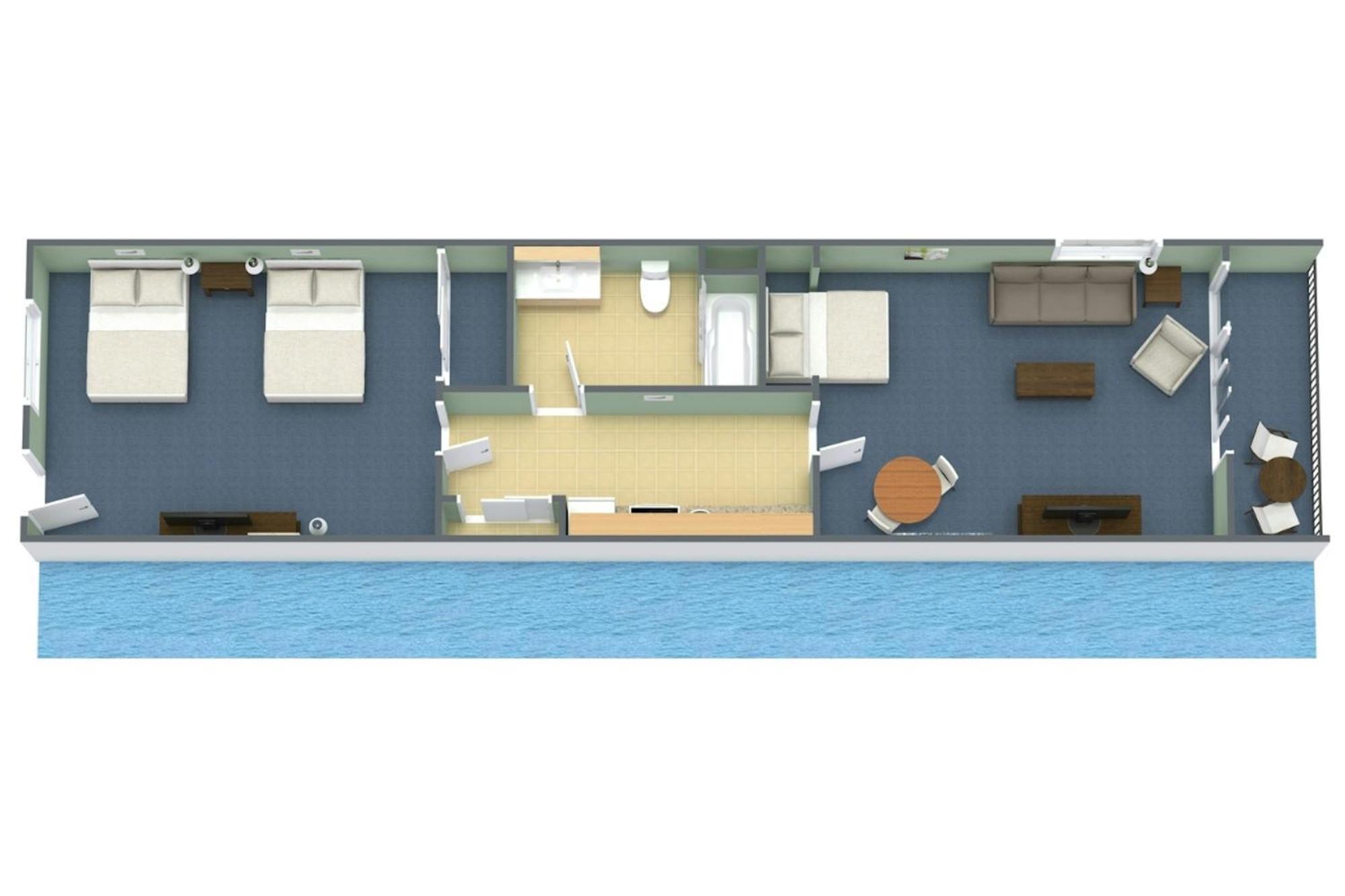 Mariner Ocean View Deluxe One Bedroom Condo